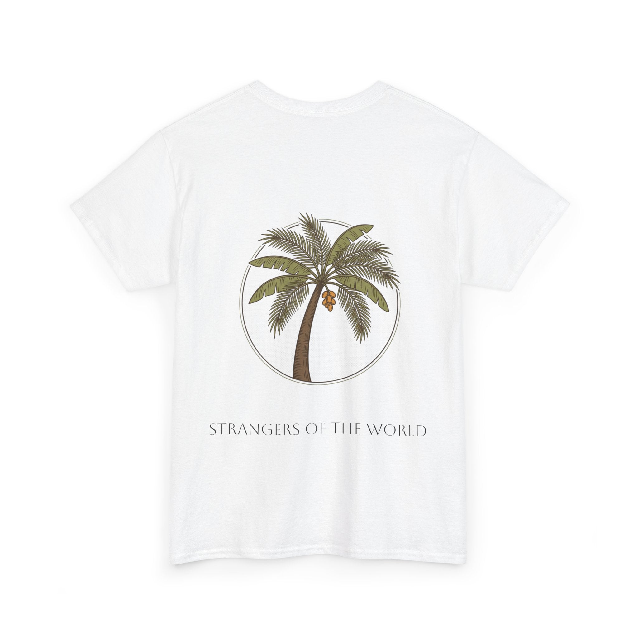 T-Shirt — Ghuraba Al Dunya Palm Tree Tee ("Strangers of the World")