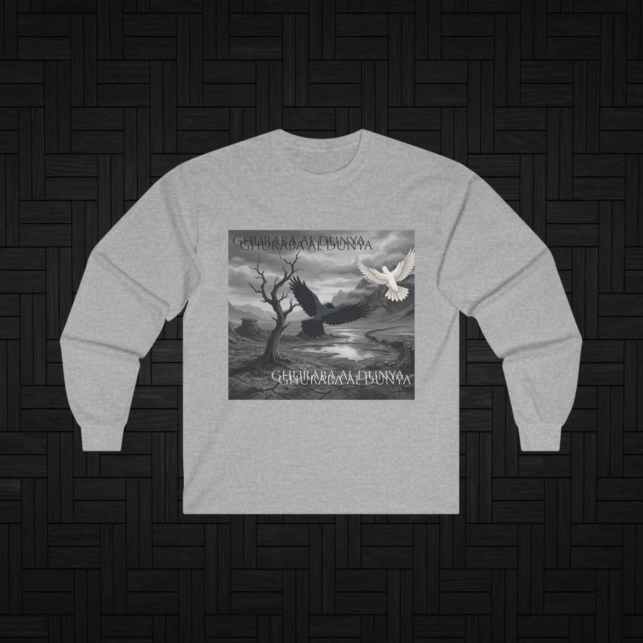 Long sleeve tee | Ghuraba Al Dunya (Strangers of the world)