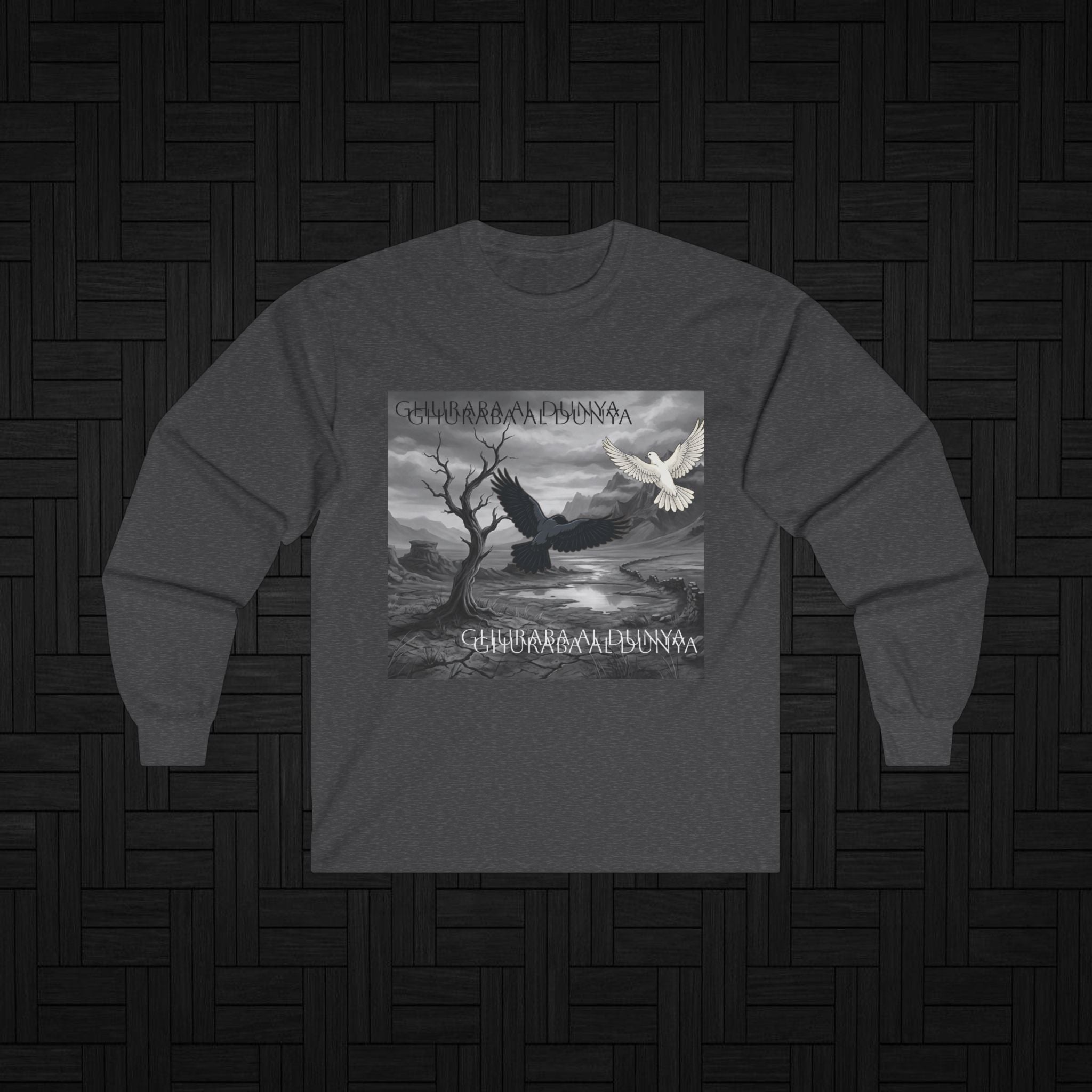 Long sleeve tee | Ghuraba Al Dunya (Strangers of the world)